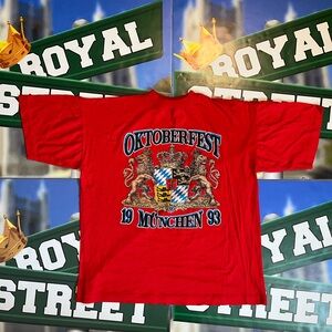 Oktoberfest munched 1993 t shirt